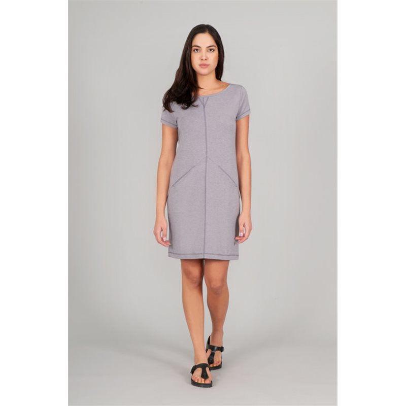 Indygena - Robe Kuiva pour femmes - Mauve gris Indygena Vêtements