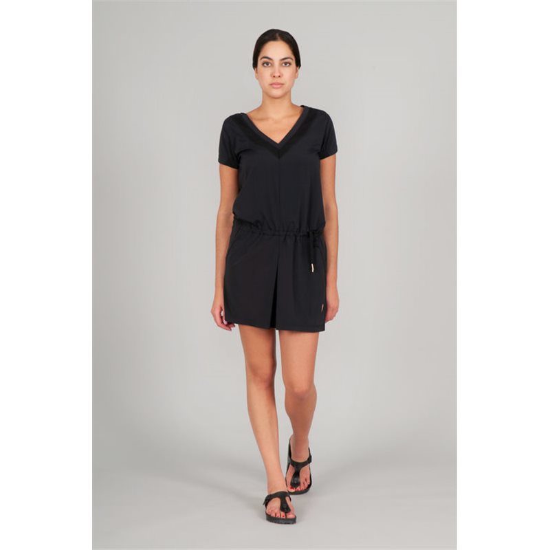 Indygena - Netto Dress for women - Deep Black Indyeva Clothing Indygena - Netto Dress for women - Deep Black Indyeva Clothing