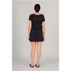 Indygena - Netto Dress for women - Deep Black Indyeva Clothing