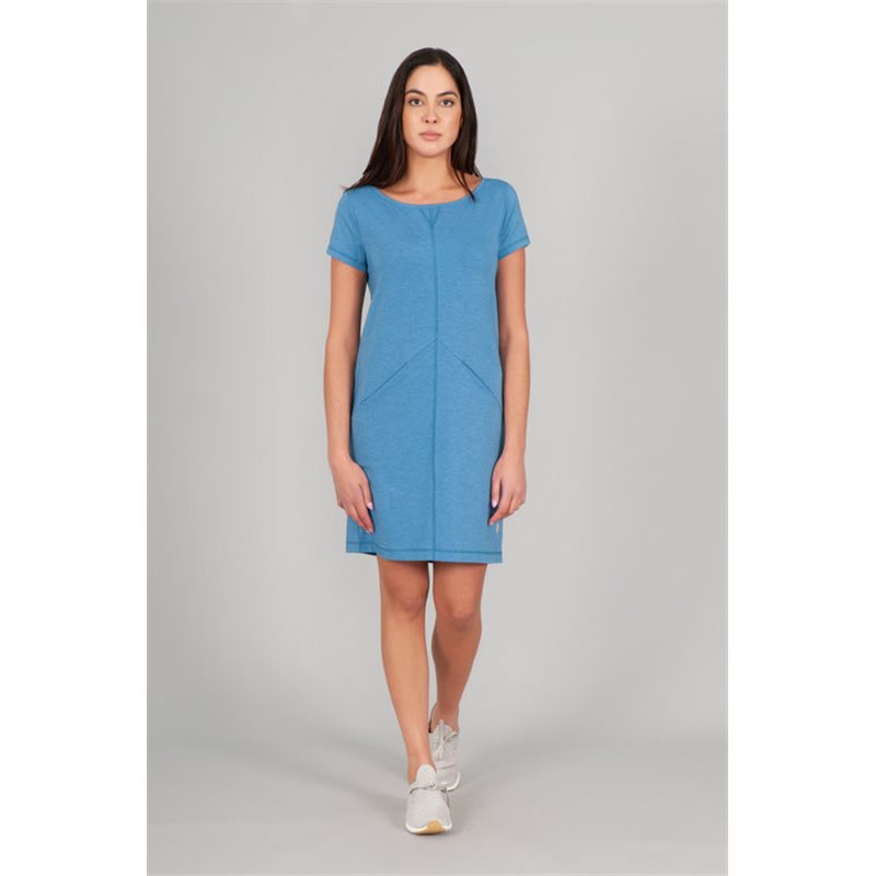 Indygena - Kuiva Dress for women - Blue Royal Heather Indyeva Clothing