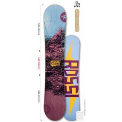 Rossignol MYTH planche a neige freestyle pour femme 144 cm Rossignol Snowboard