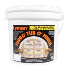 Lyman Turbo Tumbler Tub O Media Tufnut Plus 18lbs Lyman Netoyage de douille