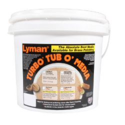 Lyman Turbo Tumbler Tub O Media Tufnut Plus 18lbs Lyman Case Cleaning