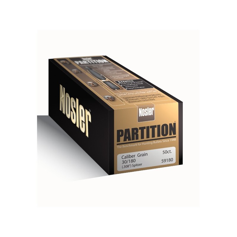 Nosler Partition .375 260gr 50/box Nosler Nosler