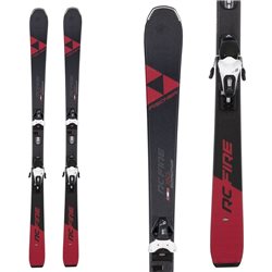 Fischer Rc Fire Skis Alpin Avec Fixations Rs9 Fischer Ski alpin