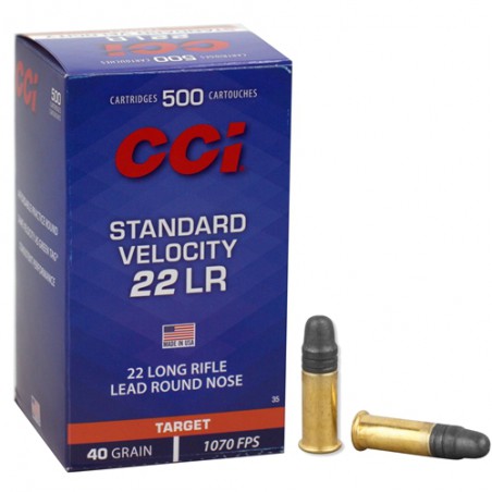 Munitions CCI Standard Velocity 22 Lr | Sporteque