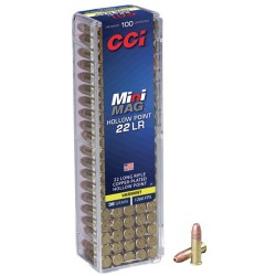 CCI Mini Mag Solid 22 lr 38 Gr HP CCI Rimfire