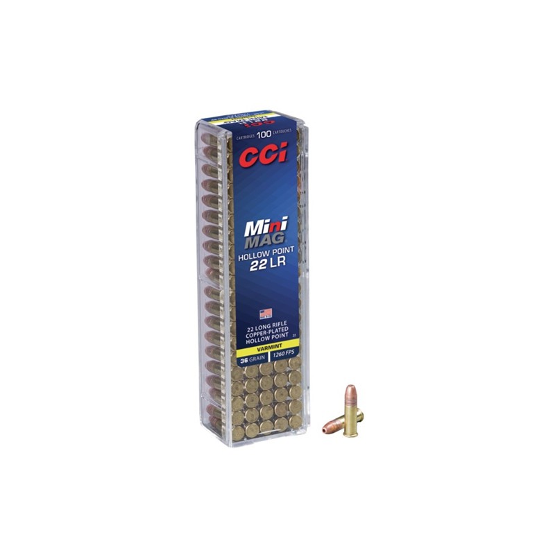 CCI Mini Mag Solid 22 lr 36 Gr HP - CCI - sporteque.ca