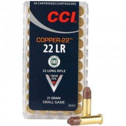 CCI Copper 22lr 21 gr CHP CCI Rimfire