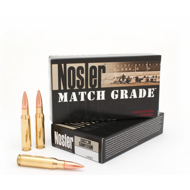 Nosler 308 Win 155 Gr Match HPBT Nosler Nosler