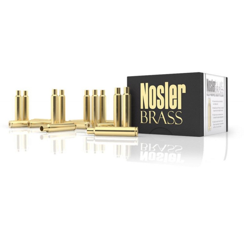 Nosler Shellcase 243 Win box/50 Nosler Rifle & Pistol Shellcase