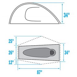 The North Face Stormbreak 1 tent THE NORTH FACE Tents