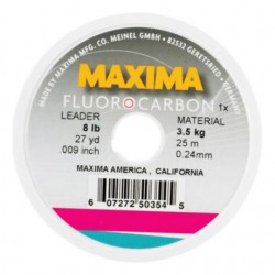 Maxima fil fluorocarbon pour Avançons 27 verges  Ligne et bas de ligne