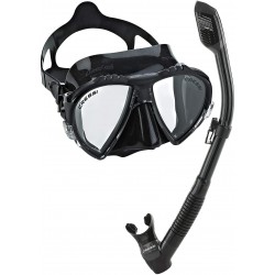 Cressi Matrix & Supernova Dry Combo Black Cressi Mask & Snorkel Kit