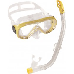 Cressi Ondina & Top JR Combo Clear Yellow Cressi Mask & Snorkel Kit