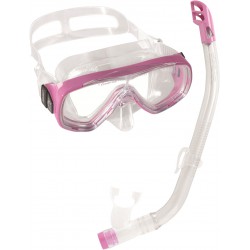 Cressi Ondina & Top JR Combo Clear Pink Cressi Mask & Snorkel Kit
