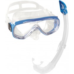Cressi Onda & Mexico Combo Clear Blue Cressi Mask & Snorkel Kit