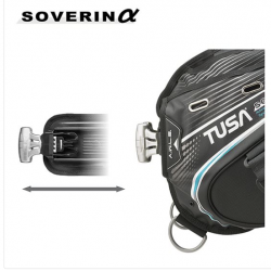 TUSA Soverin-Alpha With AWLS III Black / Large Tusa BC Jacket