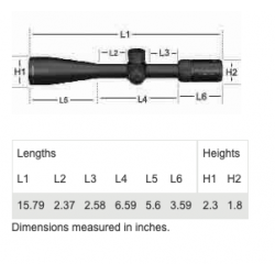 Vortex Viper PST Gen II 5-25x50mm FFP EBR-7C mrad rifle scope Vortex Vortex