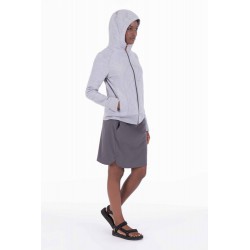 Idygena - French Terry Zip-Up Hoodie Gym-Grey XL Indyeva Clothing