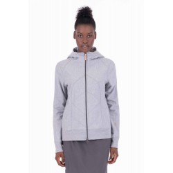 Idygena - French Terry Zip-Up Hoodie Gym-Grey XL Indyeva Clothing