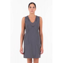 Indygena - Liike III Robe tissée extensible - Obsidian/Gris Indygena Vêtements