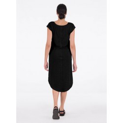 Indygena Maina - Jersey Knit Dress - Black  Clothing