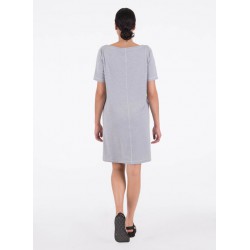 Indygena Romy - Jersey Knit Dress - Grey Moon H Indyeva Clothing