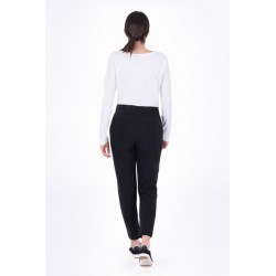 Indygena Lotta - Pantalon en molleton bouclé - Noir Indygena Vêtements