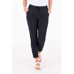 Indygena Kirabo - Pantalon en tissé extensible - Noir Indyeva Vêtements