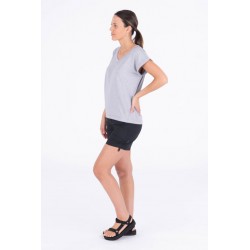 Indygena Sofi - Jersey Knit Top - Grey Moon H Indyeva Clothing