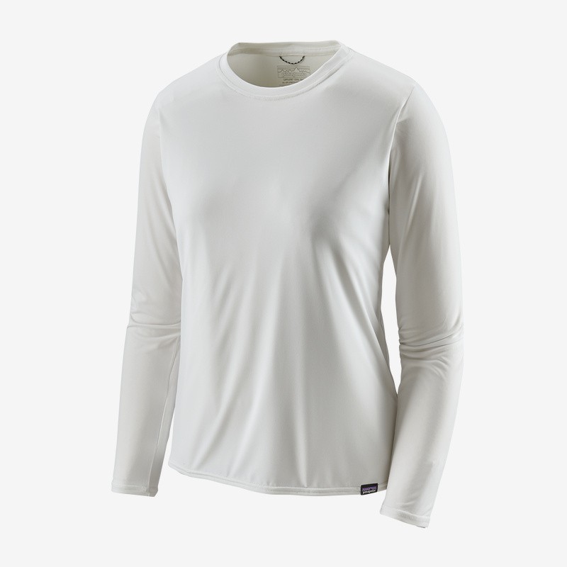 Patagonia- Women's Long-Sleeved Capilene® Cool Daily Shirt - White Patagonia Clothing