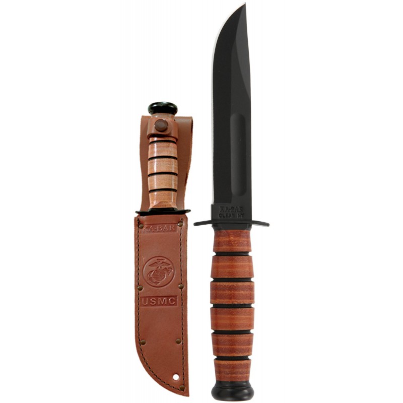 KA-BAR Knife Short USMC Straight Edge KA-BAR Knives