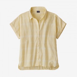 Patagonia - Women's Lightweight A/C® Shirt - Harvest Windowpane: Vela Peach Patagonia Home