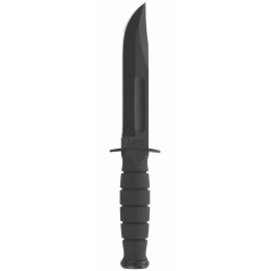 KA-BAR Couteau Court Noir à Lame Droite KA-BAR Couteaux