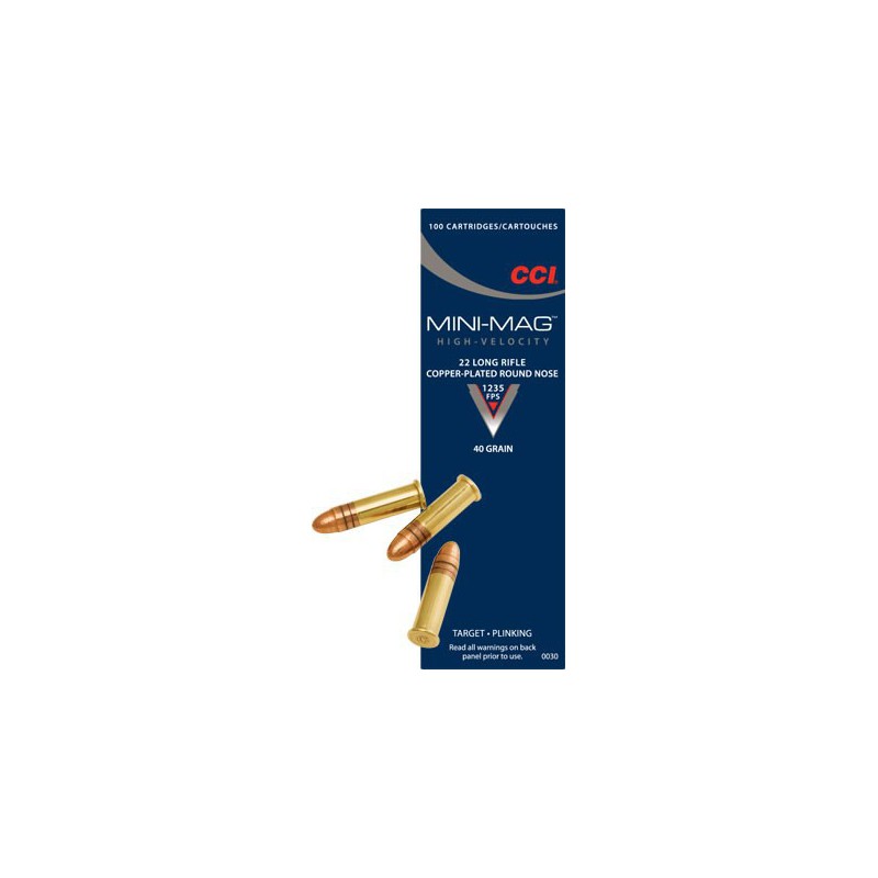 CCI Mini Mag Solid 22 lr 40 Gr CPRN - CCI - sporteque.ca