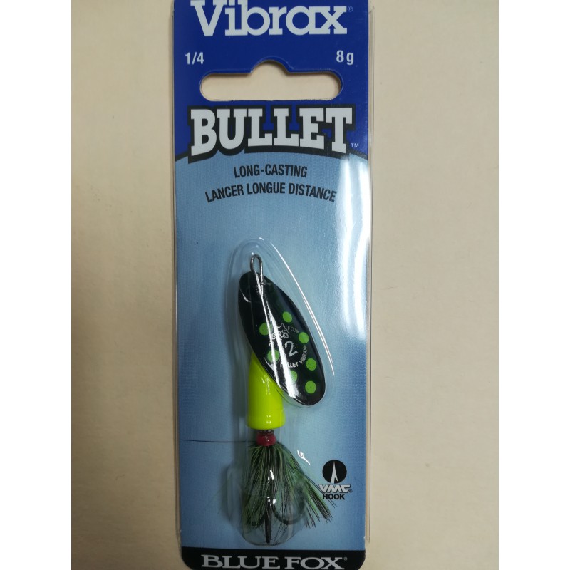 Blue Fox Vibrax Bullet 1/4 OZ Blue Fox Blue Fox