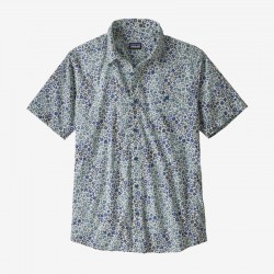 Patagonia - Men's Go To Shirt - Cover Crop Ombre: Pigeon Blue Patagonia Clothing