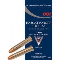 CCI Maxi Mag 22 Win Mag 30gr JHP CCI Rimfire