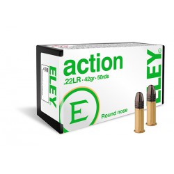 Eley Action 22 Lr 42 Gr RN Eley Rimfire