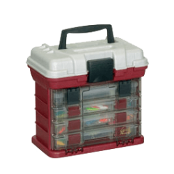 Plano 4 BY Rack System Red Plano Tackle Box