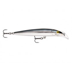 Rapala Husky Jerk 4" Silver Black Rapala Rapala