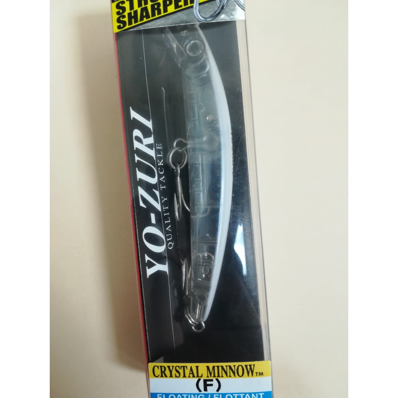 Yo-Zuri 3 1/2" 1/4 OZ Crystal Minnow Yo-Zuri Yo-zuri