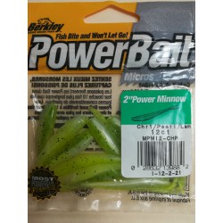 BERKLEY 2'' POWER MINNOW CHRT/PEARL/LAM Berkley Jig & Soft Bait