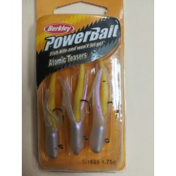 BERKLEY POWER BAIT ATOMIC TEASERS PEARL WHITE Berkley Jig & Leurre souple