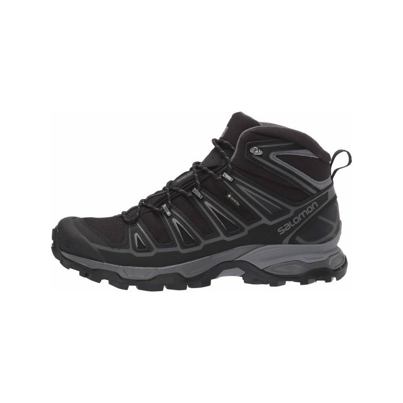 SALOMON X ULTRA MID 2 GTX BLACK/BLACK/ALU Salomon Chassures de randonné