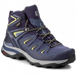 SALOMON X ULTRA 3 MID GTX CROWN BLUE for women Salomon Hiking Shoes & Boots
