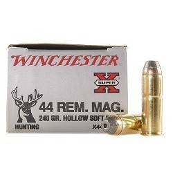 Win Super X 44 mag 240 gr HSP Winchester Ammunition Winchester