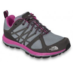 THE NORTH FACE WOMEN LITEWAVE GREY/PINK THE NORTH FACE Hiking Shoes & Boots