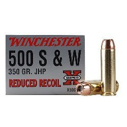 Win Super X 500 S&W 350 gr. JHP Boite/20 Winchester Ammunition Winchester